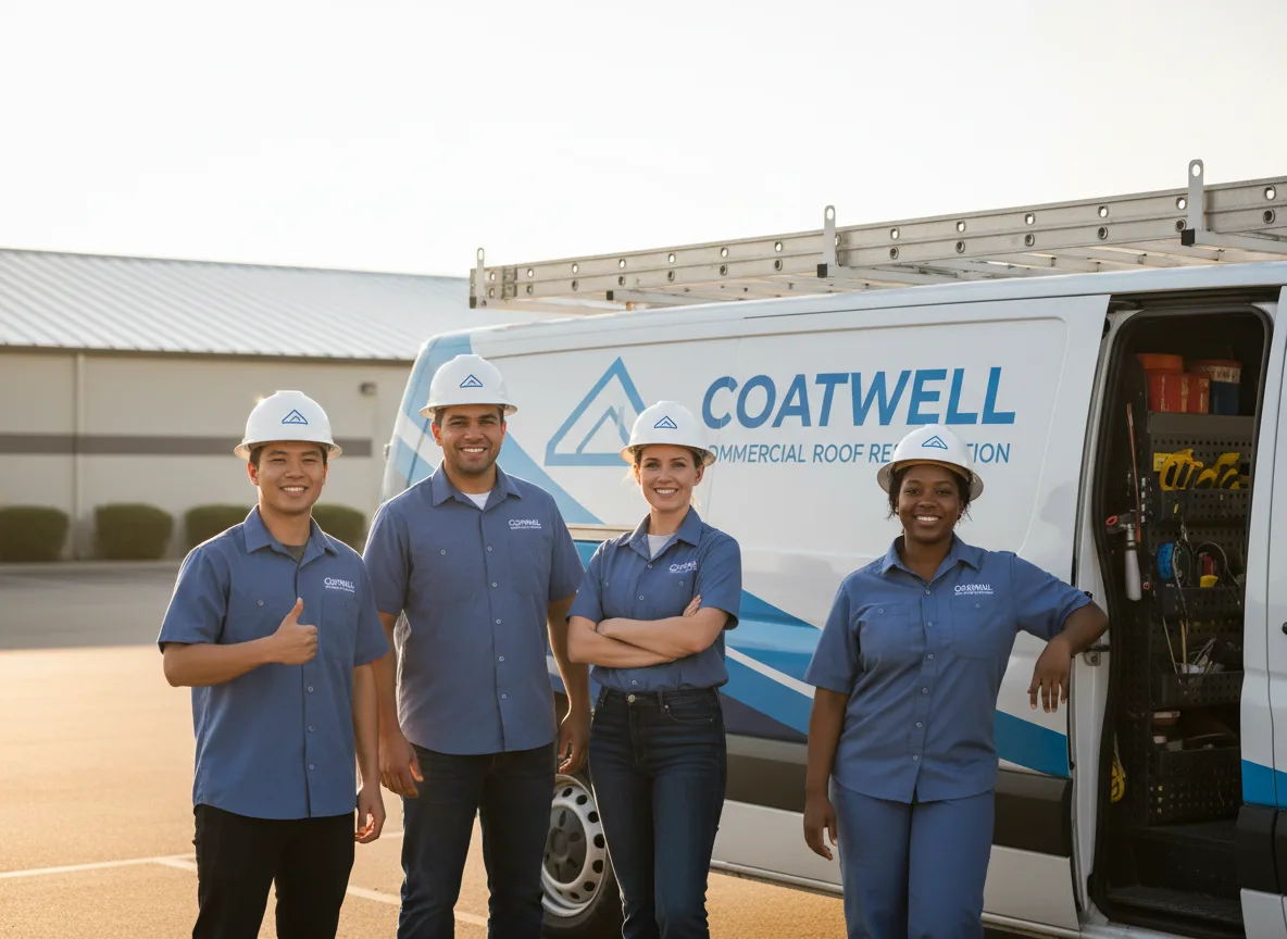 Commercial roof coating company in Friendly, WV